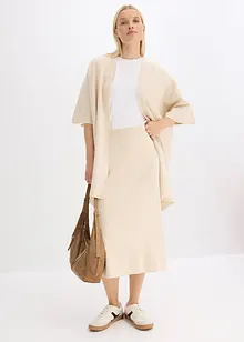 Cape oversize en maille, bonprix