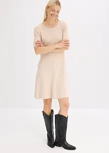 Robe en douce maille de viscose mélangée, bonprix