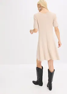 Robe en douce maille de viscose mélangée, bonprix