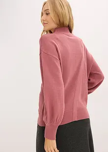 Pull à boutonnage asymétrique, bonprix