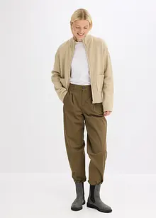 Gilet zippé en maille, bonprix
