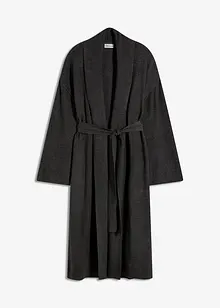 Long gilet en maille douce, viscose majoritaire, bonprix