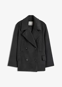 Veste caban aspect laine, bonprix