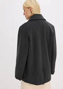 Veste caban aspect laine, bonprix