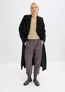 Trench-coat aspect laine, bonprix