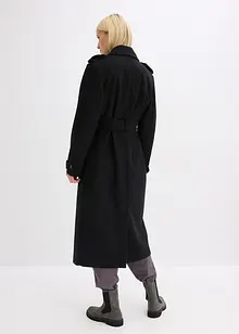 Trench-coat aspect laine, bonprix