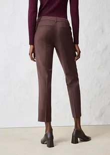 Pantalon étroit en laine mélangée, bonprix