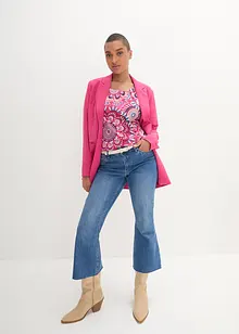 T-shirt manches 3/4, 100% coton, bonprix