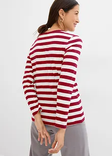 T-shirt rayé 100% coton, bonprix
