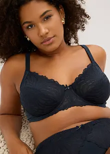 Soutien-gorge minimiseur avec dentelle, bonprix
