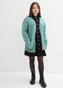 Gilet long en maille, bonprix