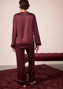 Pyjama tissé en satin, bonprix