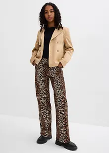 Wide-Leg-Jeans Mid Waist, bonprix