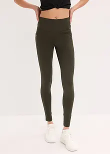 Thermo-Leggings mit reflektierenden Details und Handytasche, bonprix