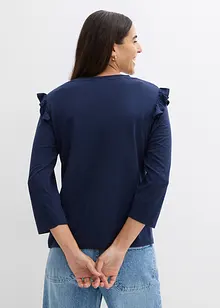 Jersey-Shirt aus Baumwollmix, bonprix