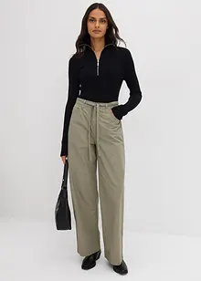 Twillhose aus reiner Baumwolle, bonprix