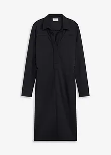 Hemdblusenkleid aus Punto di Roma, bonprix