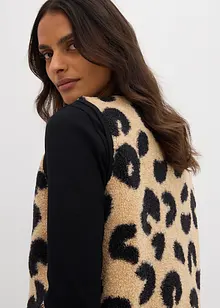 Gilet sans manches en sherpa, bonprix