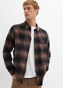 Flanellhemd aus reiner Baumwolle, bonprix