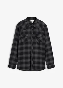 Flanellhemd aus reiner Baumwolle, bonprix