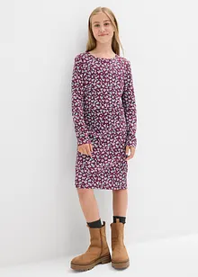 Robe en jersey côtelé 100% coton, bonprix