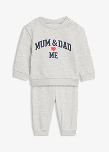 Sweatshirt und Hose (2-tlg.Set), bonprix