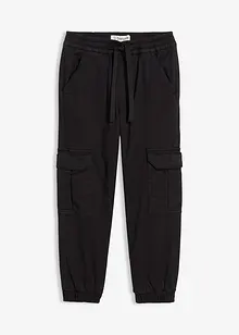 Pantalon cargo thermique doublé jersey, Regular, bonprix