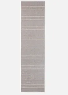 Tapis de passage intérieur et extérieur à rayures discrètes, bonprix