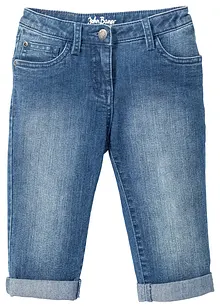 Corsaire en jean, taille mi-haute, bonprix