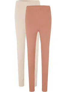 Lot de 2 leggings extensibles, bonprix