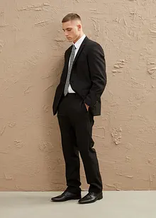 Costume 4 pièces : veste de costume, pantalon, chemise, cravate, bonprix