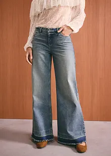Jean large taille mi-haute, bonprix