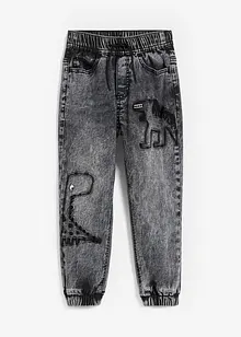 Jean chaud garçon dino, Regular Fit, bonprix
