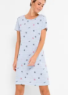 Chemise de nuit courte 100% coton, bonprix