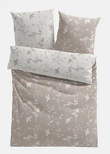 Wendebettwäsche mit floralem Design, bonprix