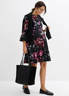 Robe de grossesse et d’allaitement en satin de coton, bonprix