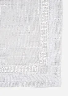 Lot de 2 sets de table avec broderies anglaises, bonprix