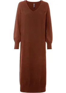 Oversized Strickkleid in Midilänge, bonprix