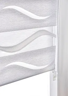 Jacquard Doppelrollo zweifarbig, bonprix