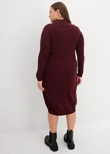 Strickkleid mit Stehkragen, bonprix