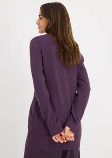 Basic Longpullover mit V-Ausschnitt, bonprix