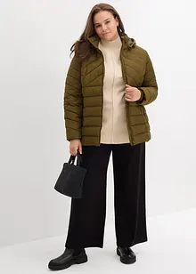 Leichte Steppjacke mit abnehmbarer Kapuze, bonprix
