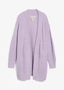 Gilet long en maille, bonprix