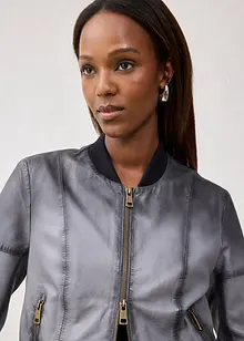 Lederjacke aus Lammnappa, bonprix