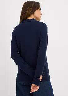 Poloshirt aus feiner Viskose, bonprix