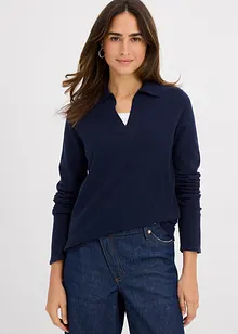 Poloshirt aus feiner Viskose, bonprix