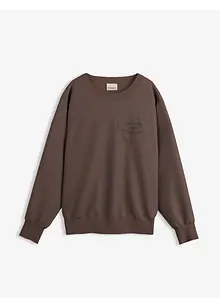 Oversize-Sweatshirt aus weichem Baumwoll-Mix, bonprix