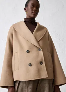 Jacke aus weichem Woll-Mix, bonprix