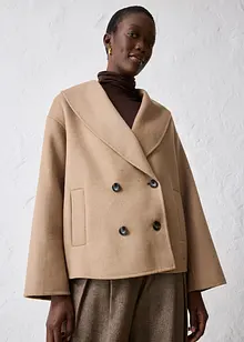 Jacke aus weichem Woll-Mix, bonprix