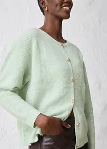 Gilet chaud en maille en alpaga mélangé, bonprix